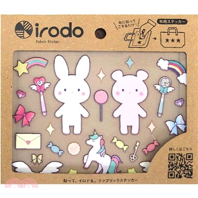 【irodo】免熨燙纖維專用手製轉印貼-夢川