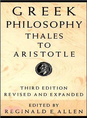 Greek Philosophy ─ Thales to Aristotle