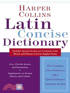 Harpercollins Latin Concise Dictionary