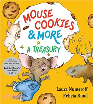 Mouse Cookies & More ─ A Treasury (精裝4個故事+1CD) 廖彩杏老師推薦有聲書第46週