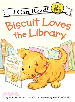 Biscuit loves the library