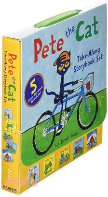Pete the Cat Take-Along Storybook Set (包含5個故事)(平裝本)