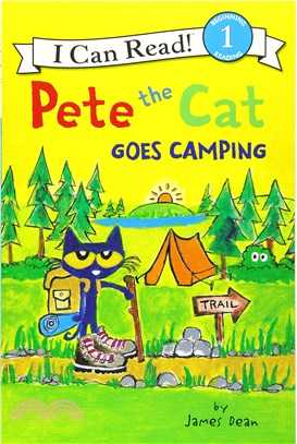 Pete the Cat Goes Camping (平裝本)