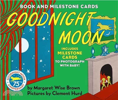 Goodnight Moon Board Book with Milestone Cards