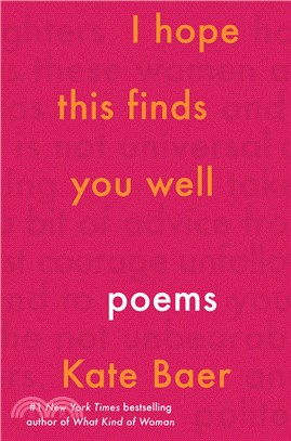 I Hope This Finds You Well：Poems