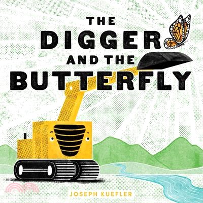 The digger and the butterfly...