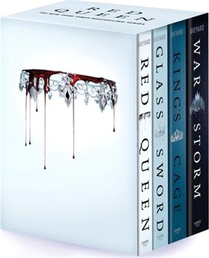 Red Queen 4-Book Paperback Box Set: Red Queen, Glass Sword, King's Cage, War Strom