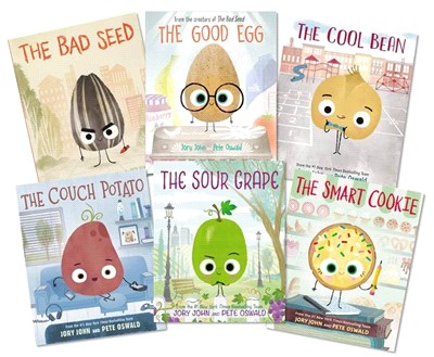 The Bad Seed 6-Book Collection (6本平裝本) - The Bad Seed, The Cool Bean, The Couch Potato, The Good Egg, The Smart Cookie, The Sour Grape