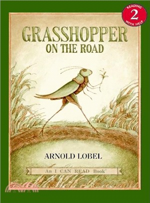 Grasshopper on the road /