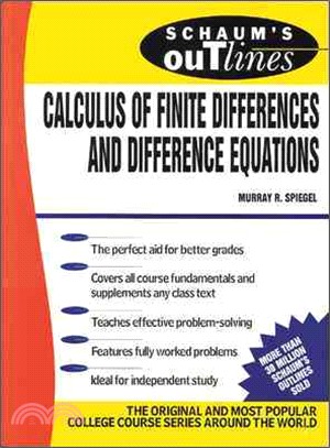 Schaum's Outline of Theory and Problems of Calculus of Finite Differences and Difference Equations,