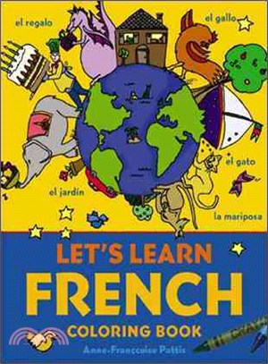 Let's Learn French Coloring Book