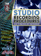 STUDIO RECORDING PROCEDURES
