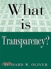 TRANSPARENCY?