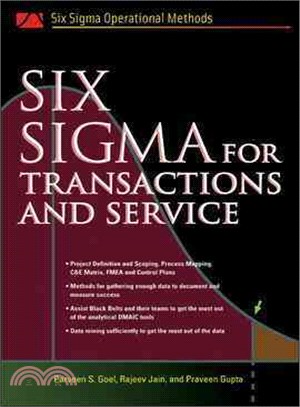 SIX SIGMA FOR TRANSACTIONS AND SERVICE | 拾書所