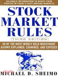 STOCK MARKET RULES