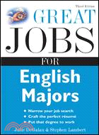 GREAT JOBS FOR ENGLISH MAJORS
