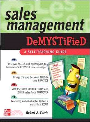 Sales Management Demystified―A Self-teaching Guide