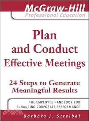 PLAN AND CONDUCT EFFECTIVE MEETINGS