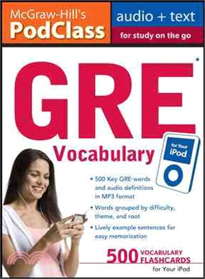 McGraw-Hill's Podclass GRE Vocabulary