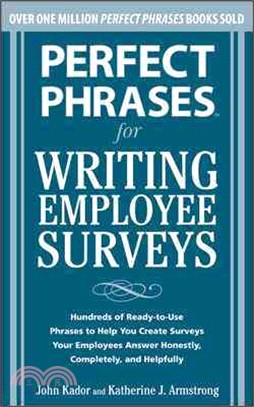 Perfect Phrases for Writing Employee Surveys