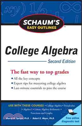 Schaum's Easy Outline of College Algebra, Second Edition