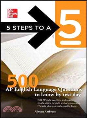 5 Steps To A 5 500 AP English Language
