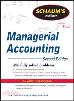 Schaum's Outlines Managerial Accounting