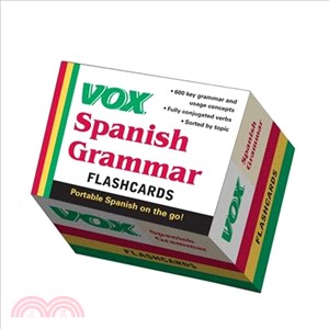 VOX SPANISH GRAMMAR FLASHCARDS