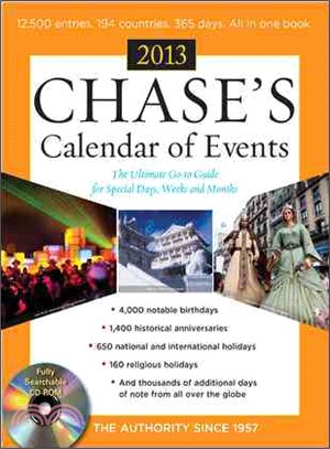 Chases Calendar of Events 2013