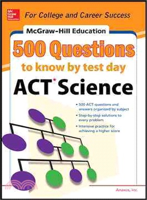 Act Science ─ 500 Questions to Know by Test Day