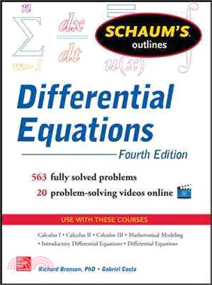 Schaum's Outlines Differential Equations