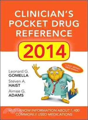 Clinicians Pocket Drug Reference 2014