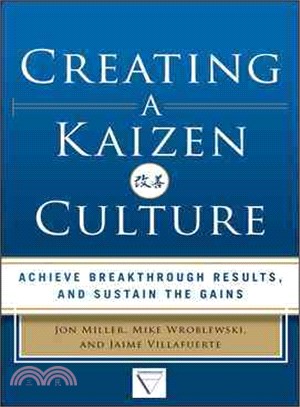 Creating a Kaizen Culture ─ Align the Organization, Achieve Breakthrough Results, and Sustain the Gains