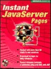 INSTANT JAVASERVER PAGES