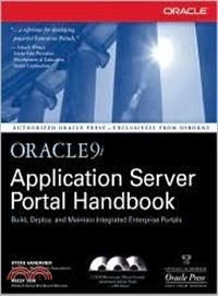 ORACLE9I APPLICATION SERVER PORTAL HANDBOOK