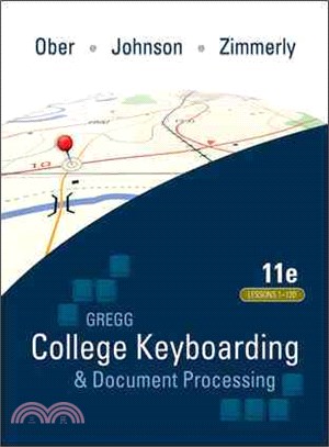 Gregg College Keyboarding & Document Processing ─ Lessons 1-120