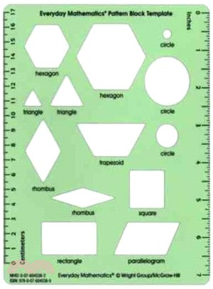 Everyday Mathematics Graded 1-3 ― Block Template Set of 10