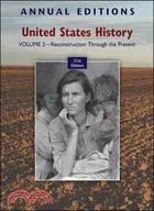 ANNUAL EDITIONS: UNITED STATES HISTORY,