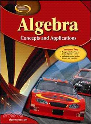 Algebra—Concepts And Applications