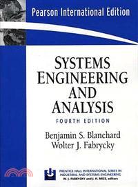 Systems Engineering & Analysis4/e /Blanchard
