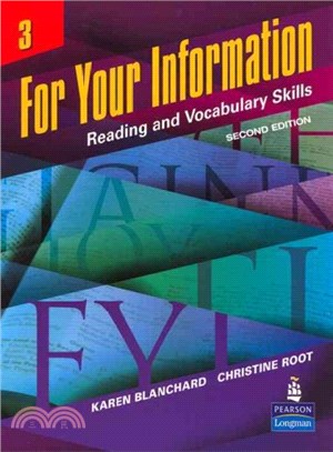 For Your Information 3 ― Reading and Vocabulary Skills