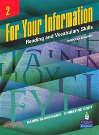 For Your Information 2 ― Reading and Vocabulary Skills