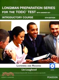 Longman Preparation Series for the New TOEIC Test: Introductory Course, 5/E withMP3/AnswerKey/iTest 朗文新多益初級測驗題庫書+聽力MP3