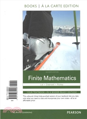 Finite Mathematics + Mymathlab ― Books a La Carte Edition