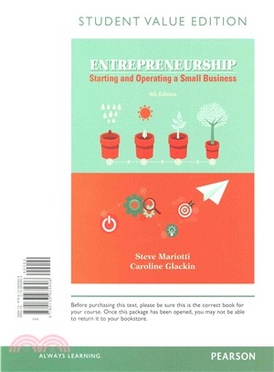 Entrepreneurship ─ Starting & Operating a Small Business