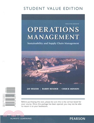 Operations Management ─ Sustainability and Supply Chain Management