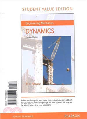 Engineering Mechanics + Masteringengineering With Pearson Etext ― Dynamics, Student Value Edition
