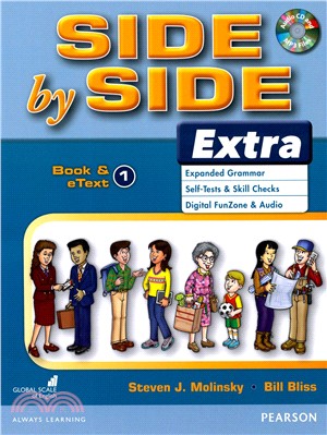 Side by Side Extra Book and eText 3/e (1) with CD/1片