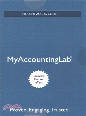 MyAccountingLab Includes Pearson eText Access Card for Horngren's Cost Accounting
