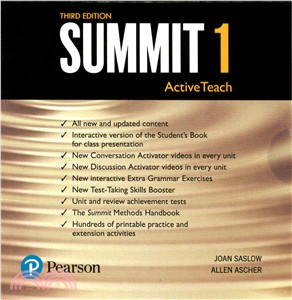 Summit 3/e (1) ActiveTeach DVD/1片